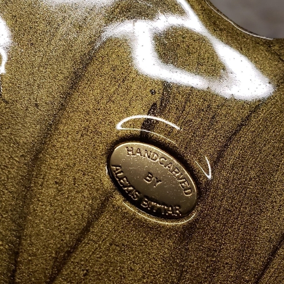 VTG ALEXIS BITTAR Sculpture Set Home Decor Jewelry Necklace Artisan Lucite Mod - Picture 4 of 11